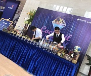 #2017年綠地匯創國際名流臻享會酒會# 學員調酒實踐