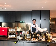 順德萬科金域濱江咖啡拉花暖場活動展翅學(xué)員戶外實(shí)踐